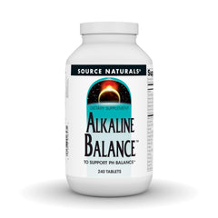 Source Naturals Alkaline Balance 240 tablets bottle front view