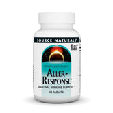 Source Naturals Aller-Response 45 tablets bottle front view