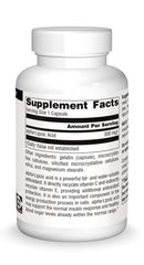Bottle of Source Naturals Alpha Lipoic Acid 300 mg 120 capsules