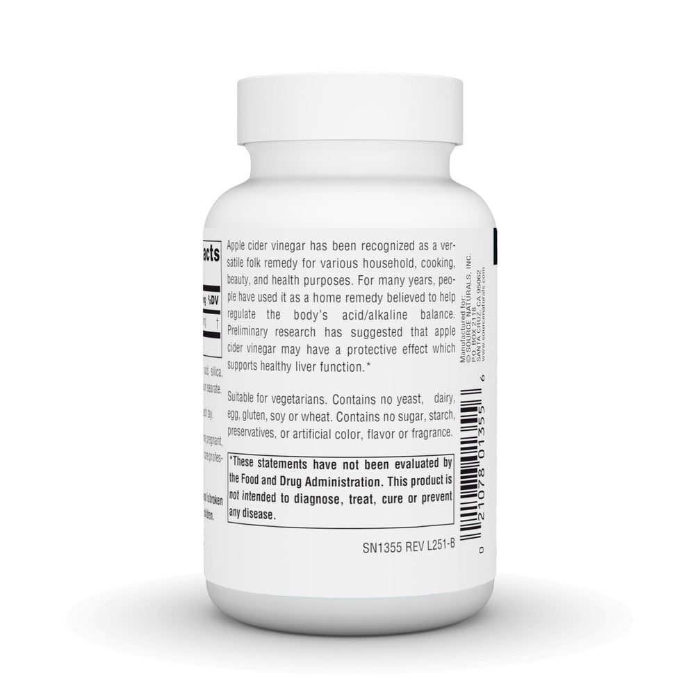 Source Naturals tablets spilled beside bottle emphasizing convenient portioning