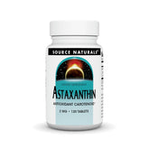 Bottle of Source Naturals Astaxanthin 2mg, 120 tablets