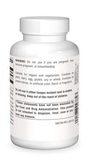 Close-up of berberine hydrochloride information on label