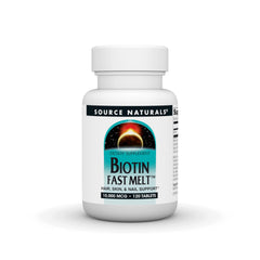 Source Naturals Biotin Fast Melt product front label