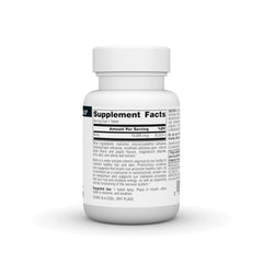 Source Naturals Biotin Fast Melt bottle label with product details