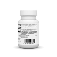 Ingredients panel for Bromelain 500mg (2000 GDU) 30 tablets
