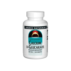 Bottle of Source Naturals Calcium D-Glucarate 500 mg