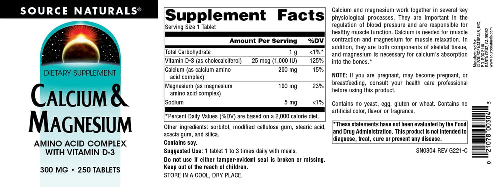 Benefits: supports muscle function and bone health