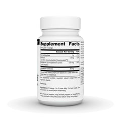 Chem-Defense bottle back label with directions and ingredients