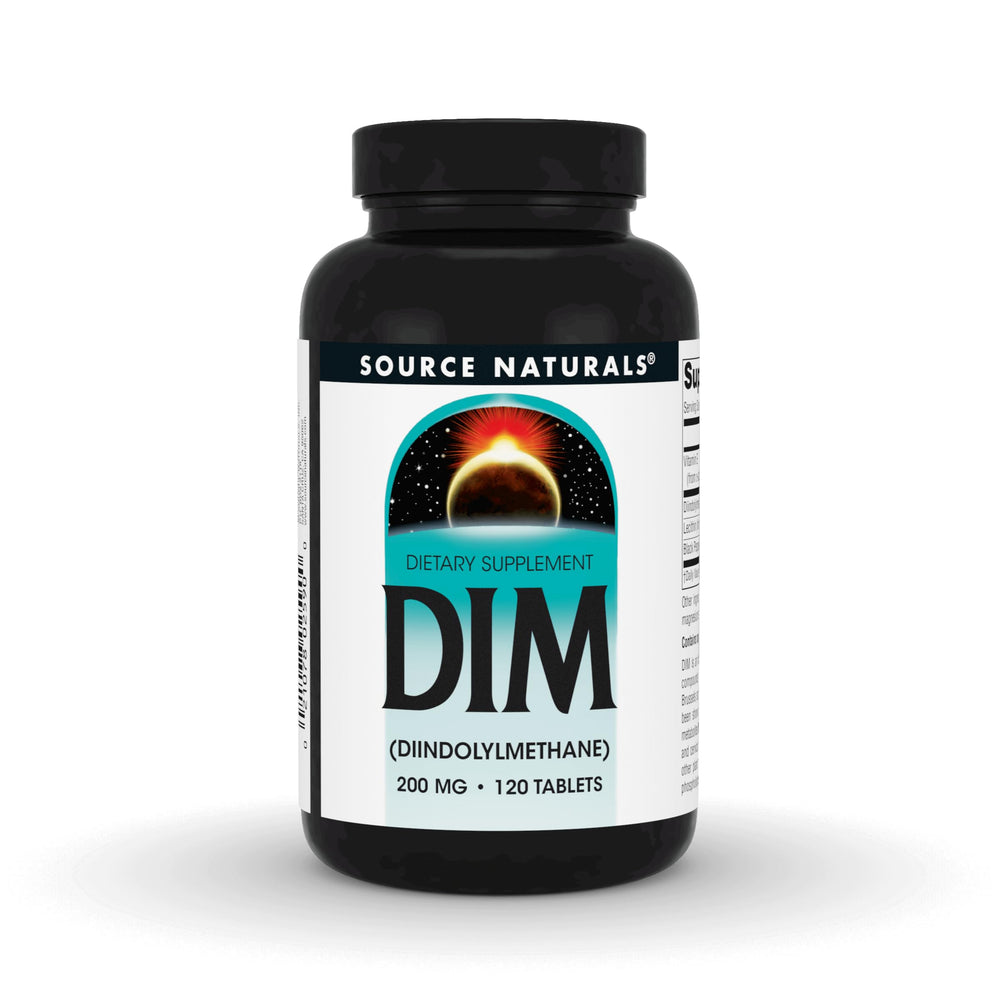 Source Naturals DIM 120-tablets bottle