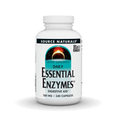 Bottle of Source Naturals Essential Enzymes 500mg Bio-Aligned Multi-Enzyme Supplement