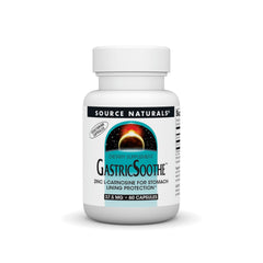 Bottle of Source Naturals GastricSoothe Zinc L-Carnosine 60 Veggie Caps