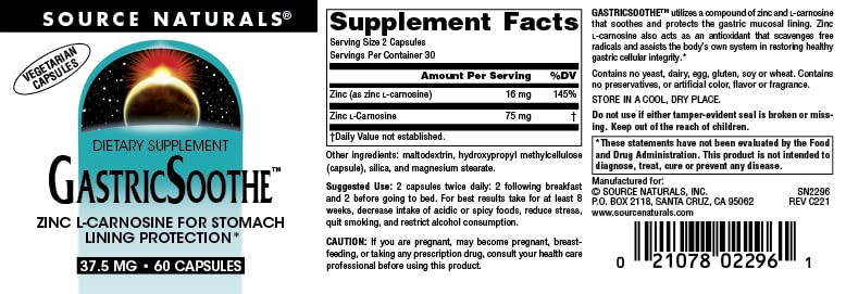 Packaging indicating Made in USA and cGMP compliance