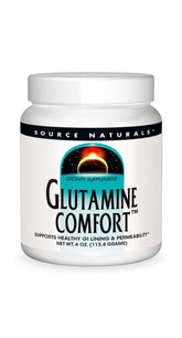 Source Naturals Glutamine Comfort 4 oz powder packaging