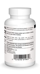 Close-up of Source Naturals Grape Seed Extract label
