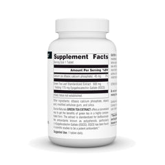 Back view showing supplement facts and ingredients