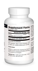 Source Naturals Guarana Energizer label closeup showing Brazilian herb origin.