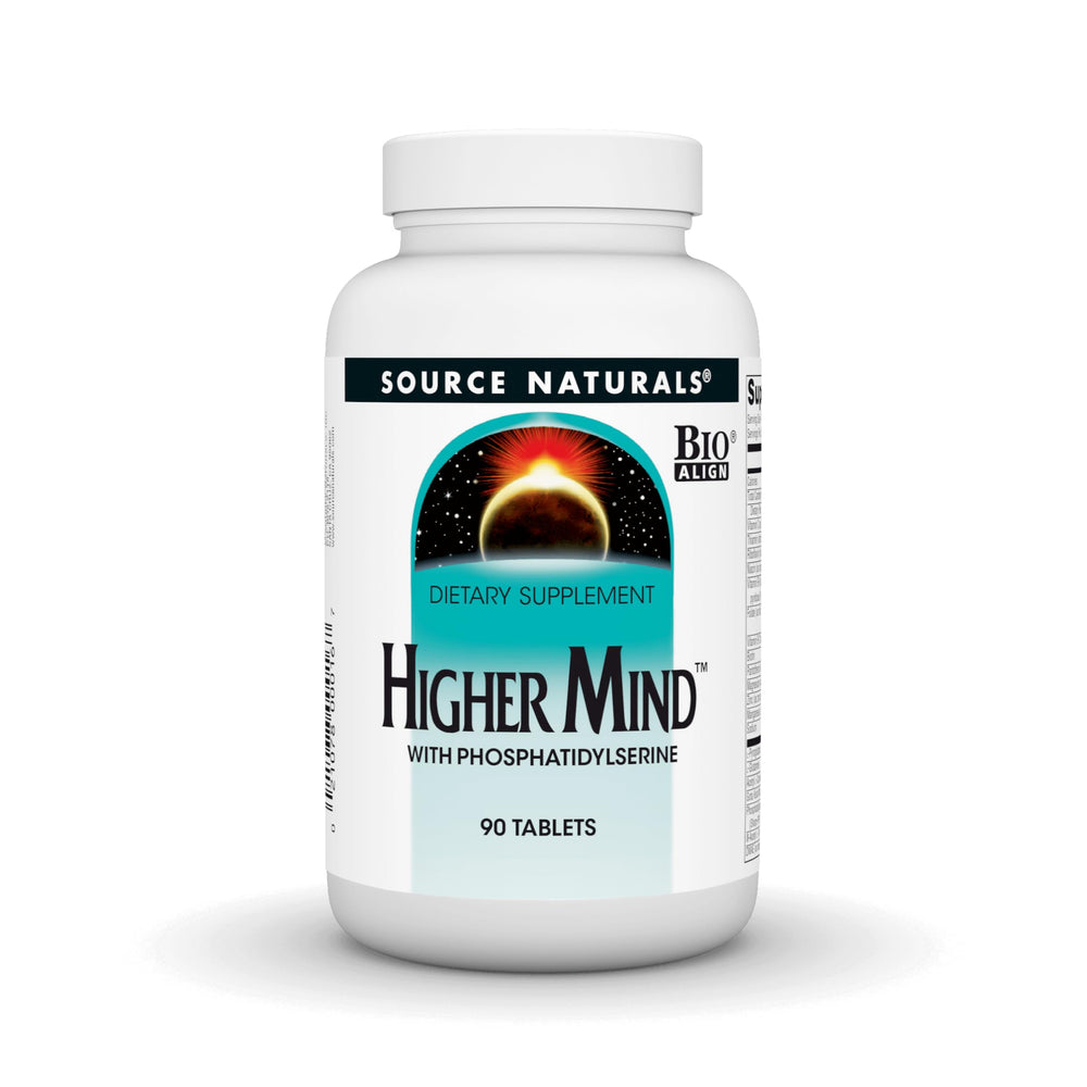 Source Naturals Higher Mind with Phosphatidylserine bottle - 90 tablets