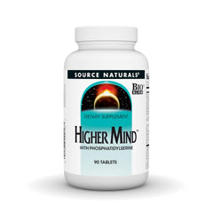 Source Naturals Higher Mind with Phosphatidylserine bottle - 90 tablets