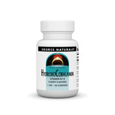 Source Naturals HydroxoCobalamin B-12 Cherry Lozenges bottle and box