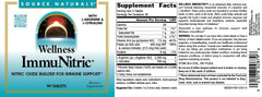 Source Naturals Immunitric bottle close-up with label and supplement details