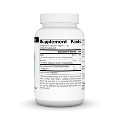 IP-6 Inositol Hexaphosphate Powder jar with label close-up