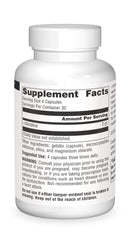 Source Naturals L-Citrulline label; showcases 500 mg potency and clean formulation.