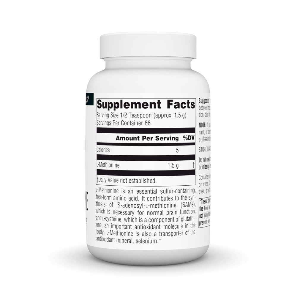 Scoop of L-Methionine Free-Form Powder