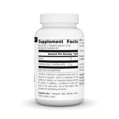 L-Ornithine free-form amino acid powder container