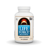 Bottle of Source Naturals Life Force Multiple iron-free 180 capsules