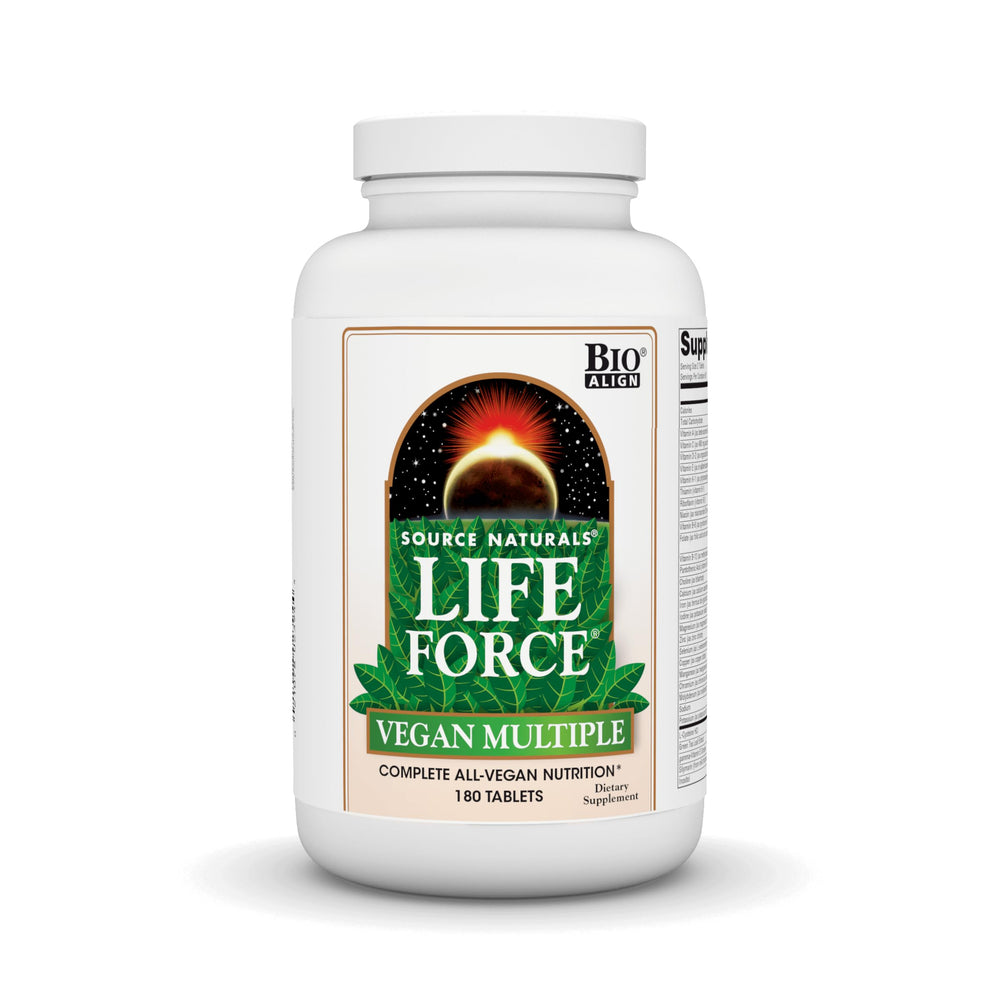 Source Naturals Life Force Vegan Multiple bottle front view