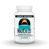 Source Naturals Mag-Cal 2:1 bottle label