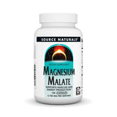 Bottle of Source Naturals Magnesium Malate 3750 mg per serving with 100 capsules