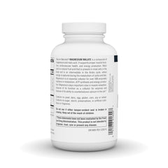 Supplement facts panel for Source Naturals Magnesium Malate