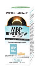 Source Naturals MBP Bone Renew bottle on display