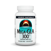 Bottle of Source Naturals Mega-GLA 300 60 softgels