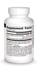 Supplement facts panel for MegaFolinic 800mcg