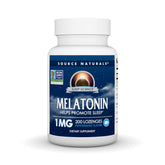 Packaging for Source Naturals Melatonin 1 mg Peppermint Lozenges
