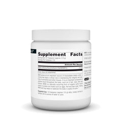 Side view of Source Naturals MSM 16 oz powder bottle