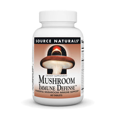 Source Naturals Mushroom Immune Defense bottle - front view