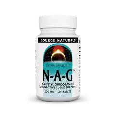 Source Naturals N-A-G N-Acetyl Glucosamine bottle label