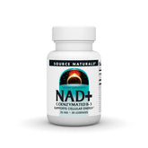 Bottle of Source Naturals NAD+ Coenzymated B-3 25 mg lozenges