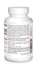 Source Naturals NADH 10mg lozenges dissolving in the mouth for quick use.