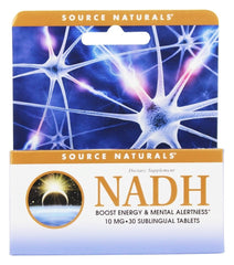 Peppermint NADH lozenges by Source Naturals, 10mg each