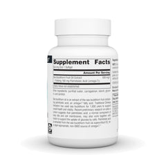 Omega-7 Sea Buckthorn softgels in bottle