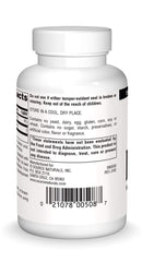 Close-up of Source Naturals PABA bottle label