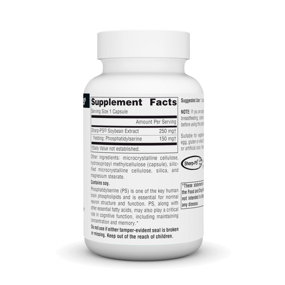 PS capsules bottle and label