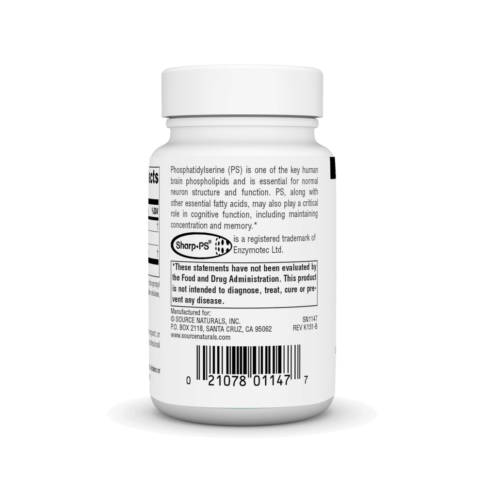 Phosphatidyl Serine 100 capsules