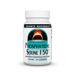 Bottle of Source Naturals Phosphatidyl Serine 30 capsules