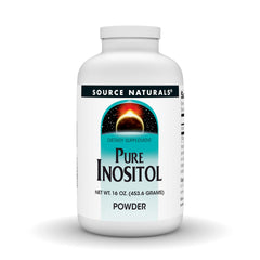 Source Naturals Pure Inositol 16 oz powder label