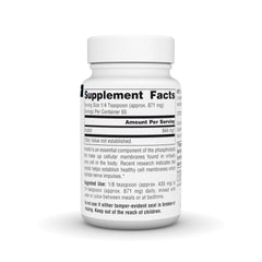 Label of Source Naturals Pure Inositol 2 oz powder